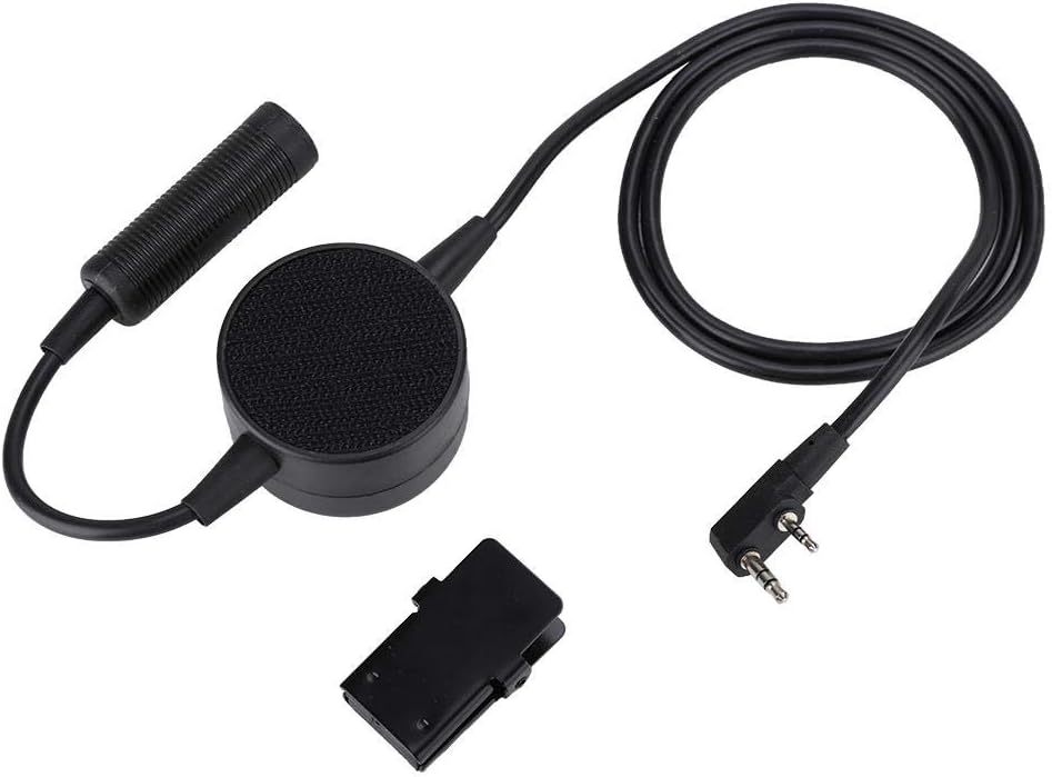 TCI PTT for Radio Walkie Talkie Headset, K Head Push to Talk PTT, TCI Round Waterproof PTT for Two Way Radio