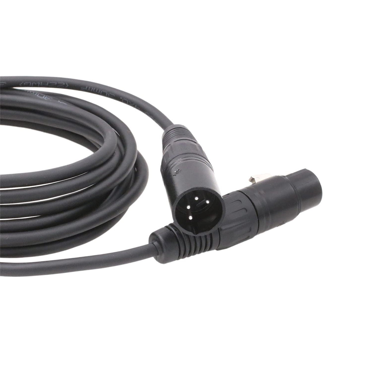 HangTon 4 3 XLR Pin Camera Monitor Recorder Mixer Power Supply Extension Cable Male to Female Meters for Block Battery