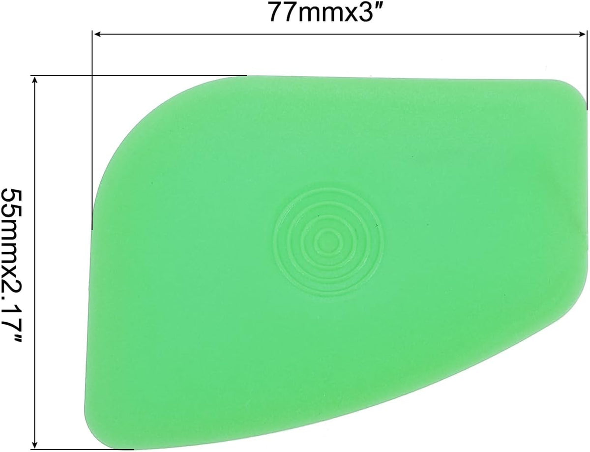 MECCANIXITY 15pcs Thin Phone Pry Opening Tools Plastic Dual Ends Spudger for PC Tablet Laptop Repair Tool Kit Green