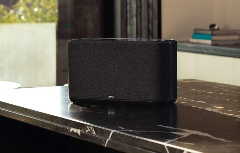 Denon Home 350 Wireless Smart Speaker – Powerful Stereo Sound, Wi-Fi & Bluetooth, HEOS Built-in, Alexa Built-in, Siri & AirPlay 2, Spotify Connect, Multi-Room Support, Black