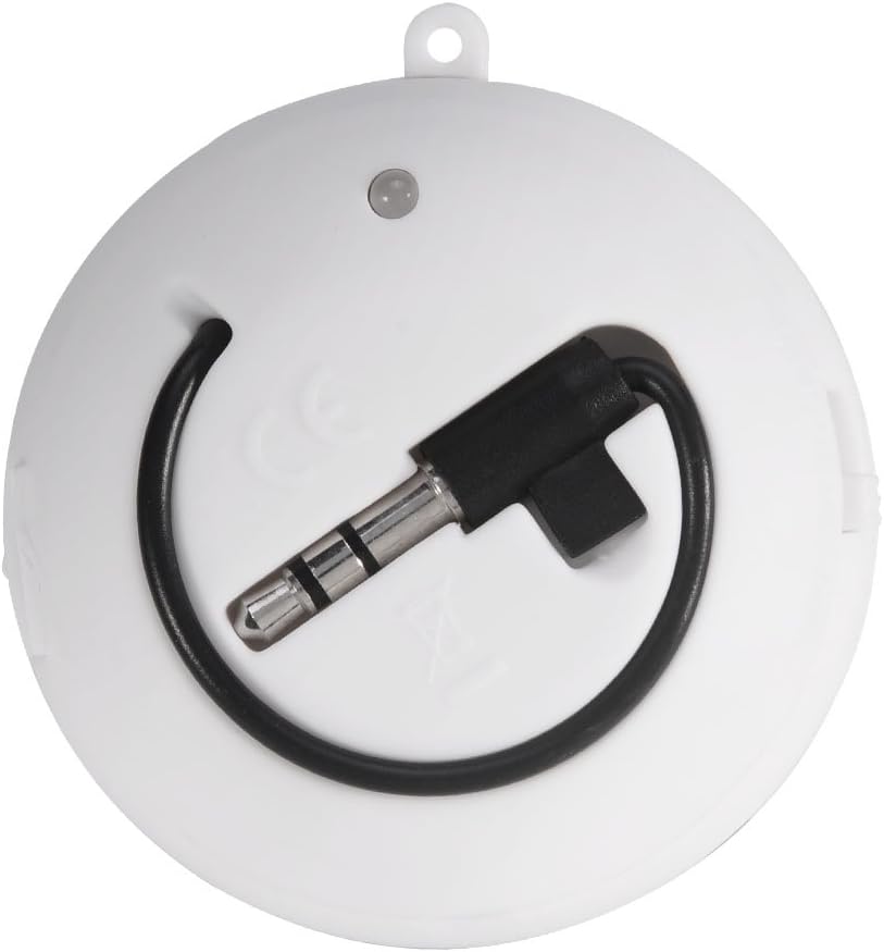Mini Portable Speaker, Telescopic Design for Computer Smartphone MP3 Tablet, USB Powered, Lightweight, 2 Colors (White)