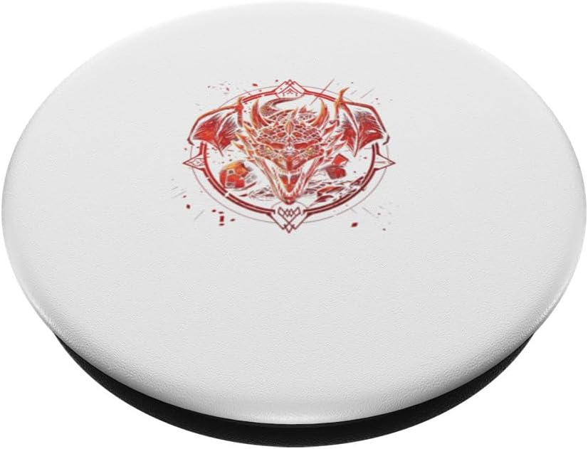 PopSockets Standard PopGrip for RPG Fantasy Role Playing Game, Roll for Initiative