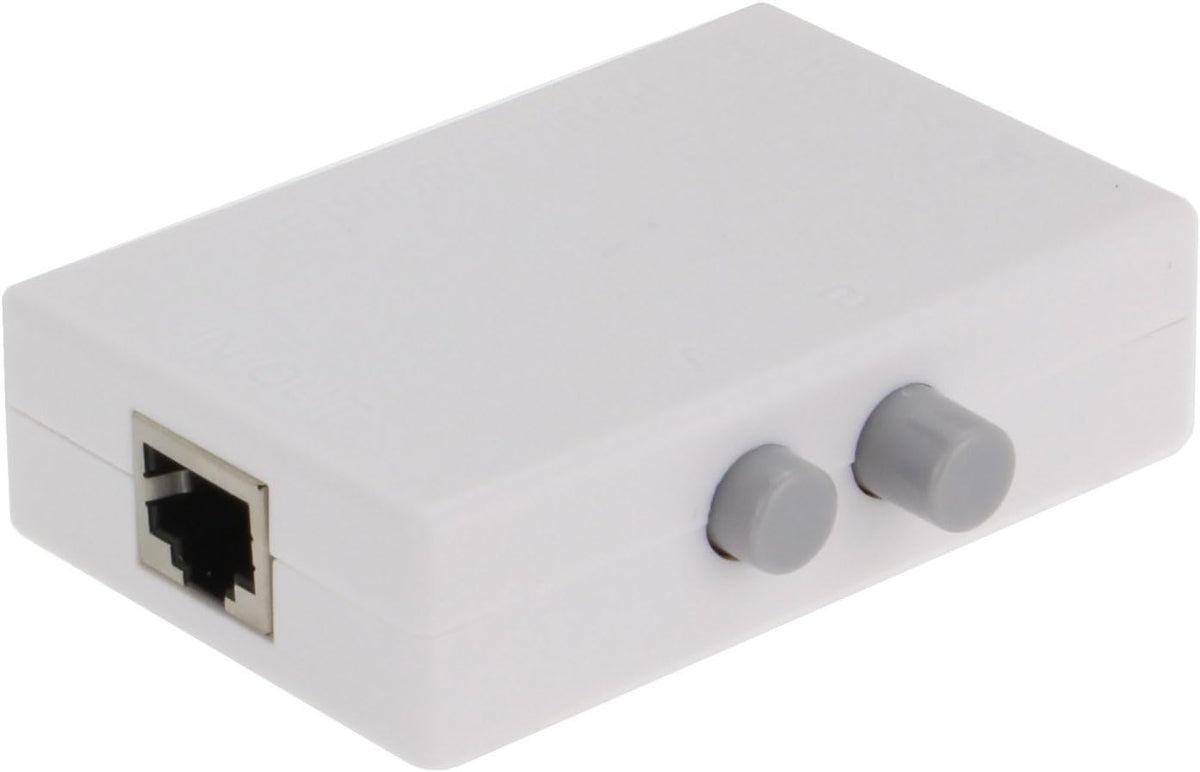 SEDNA 2 Port Ethernet RJ45 Manual Switch (2-in 1-Out or 1-in 2-Out)