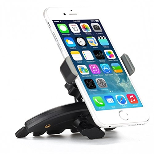 CD Slot Car Mount Phone Cradle Holder Dock Compatible with Google Pixel 2 3 3a 4, XL - Samsung Galaxy S8 S9 S10, Plus, Note 8 9 10 - iPhone 11, Pro
