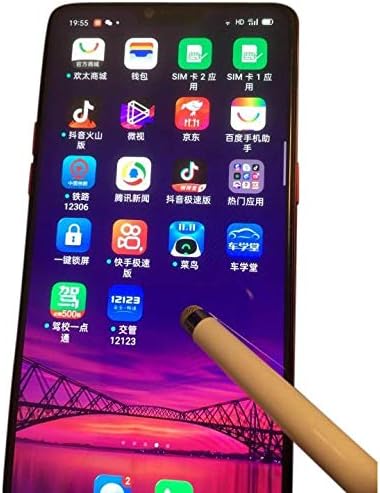 BoxWave Stylus Pen for Galaxy Tab S 10.5 - EverTouch Slimline Capacitive Stylus with FiberMesh Tip (Crimson Red)