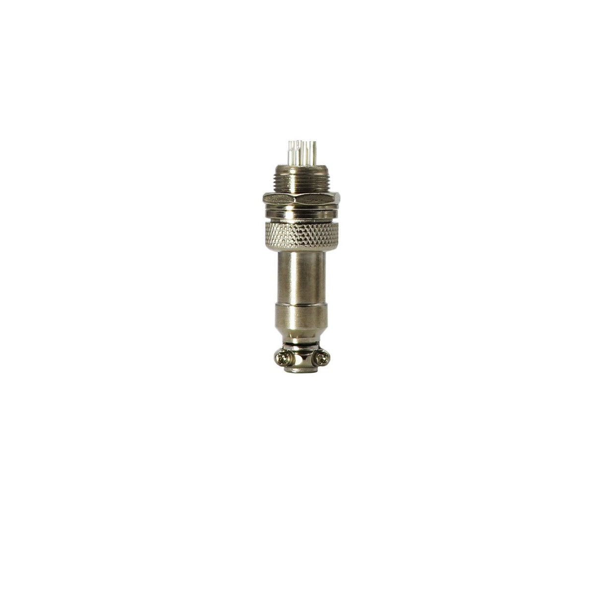 Aviation Connector Plug, 5 Pcs GX12 4 Pin Thread Female Socket and Male Socket Panel Metal Aviation Wire Connector