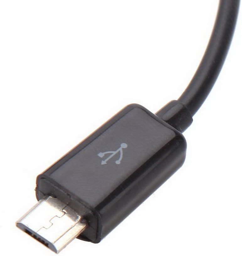 Micro USB to USB Female Adapter Cable for OTG Devices & Power Charging - Compatible with Various Models