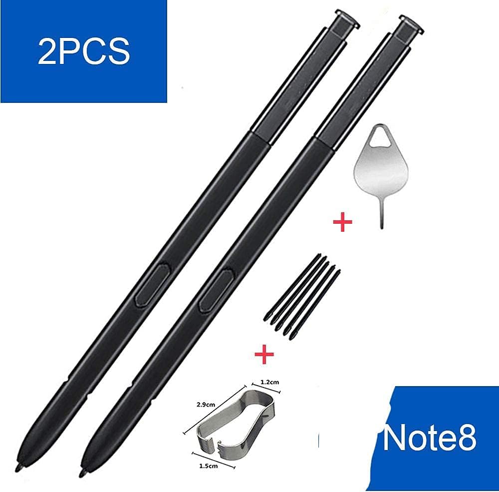 2Pcs Galaxy Note 8 S Pen Replacement for Samsung Galaxy Note 8 N950U N950W N950FD N950F with Tips/Nibs + Eject Pin