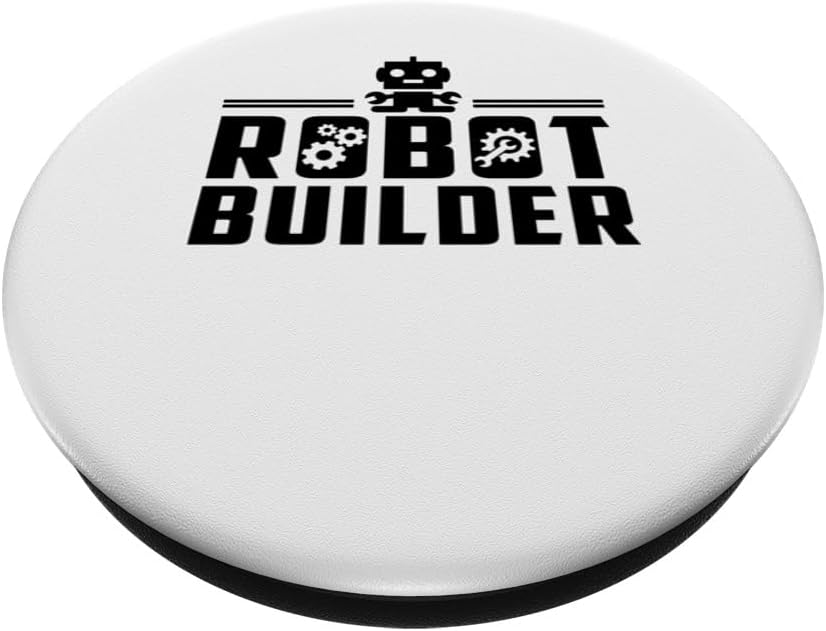 Funny Robot Engineering PopSockets Standard PopGrip for Robot Builder Robotics Engineer