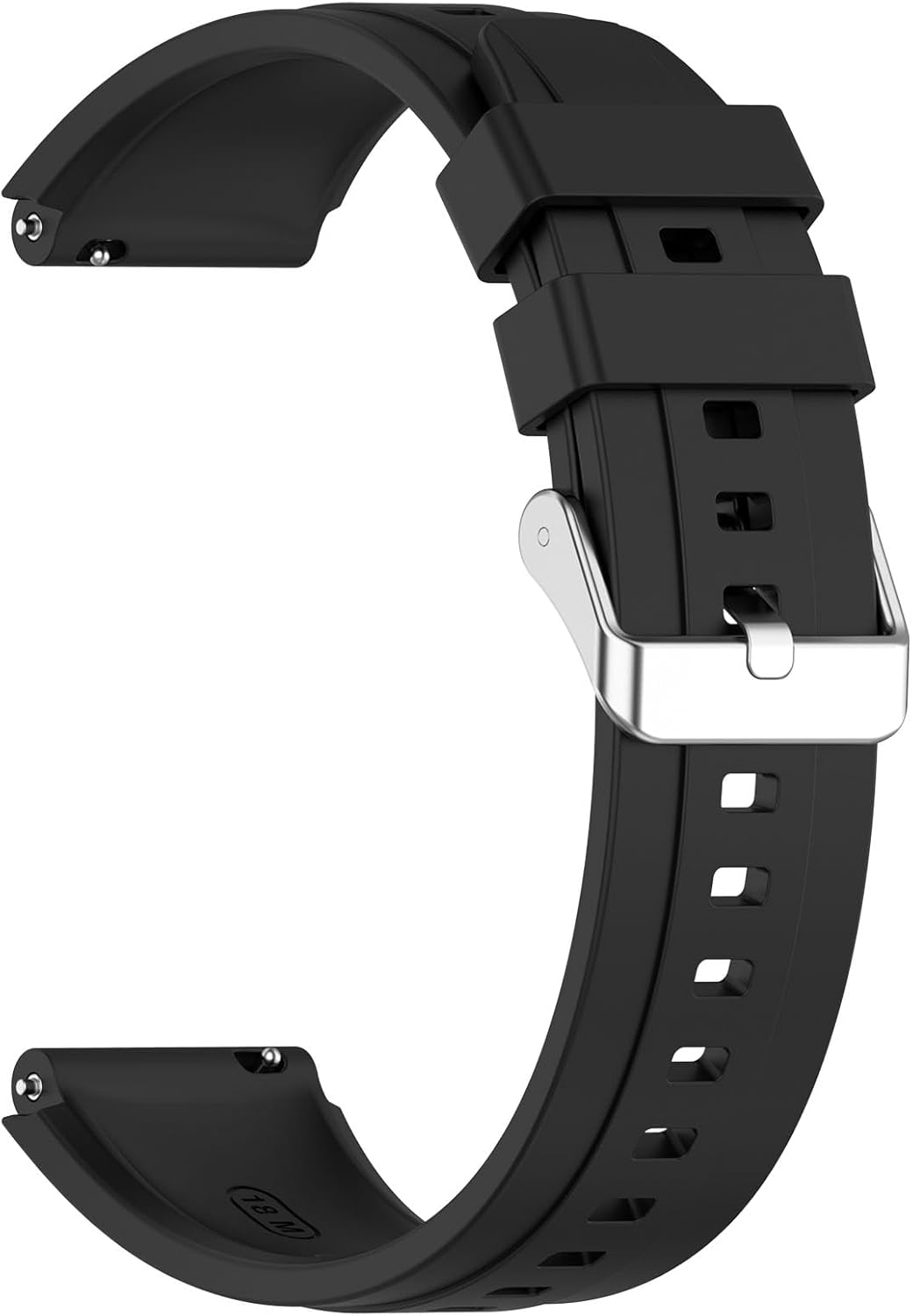 6 Pack Bands for Amazfit Bip 5 Smart Watch, 1.91 inch Replacement Strap Bands, Compatible with Amazfit Bip 5