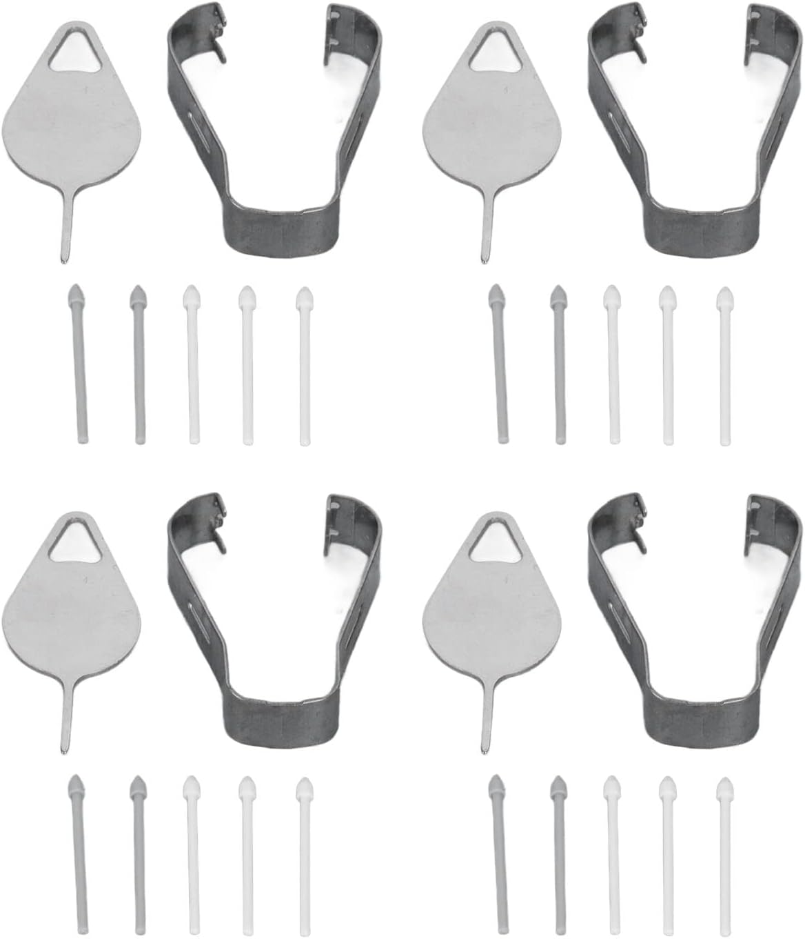 20x Replacement Touch Stylus Tips for Galaxy Tab S6 Lite 10.4" SM P610 P615, Includes 4 Tweezers, 4 Ejector Pins