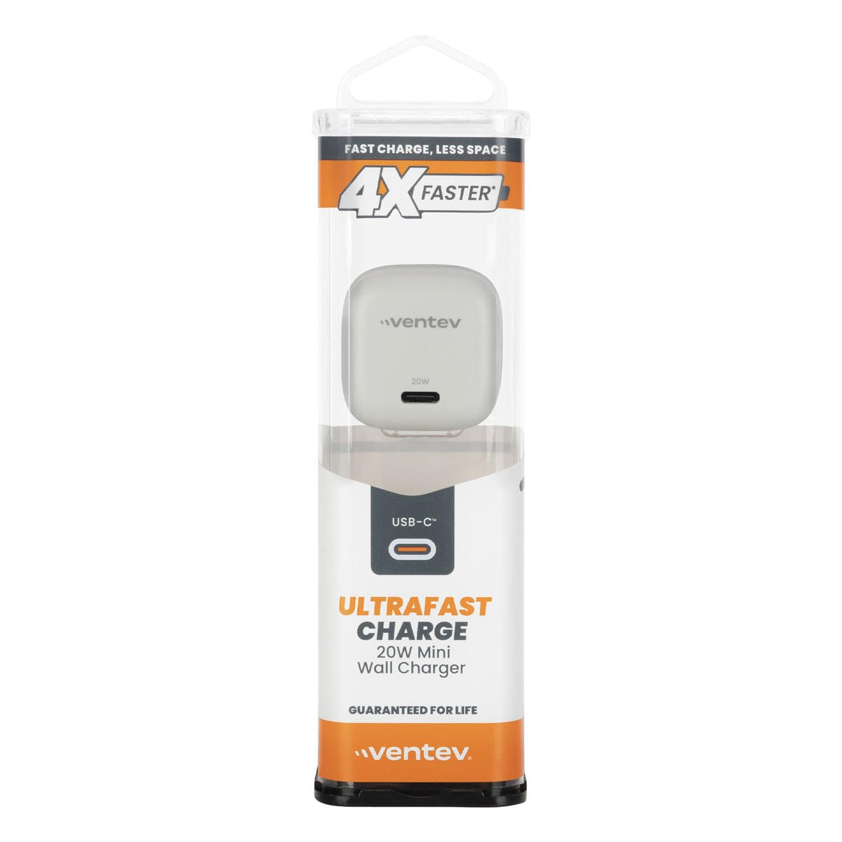 Ventev 20W ULTRAFAST USB C Universal Mini Wall Charger