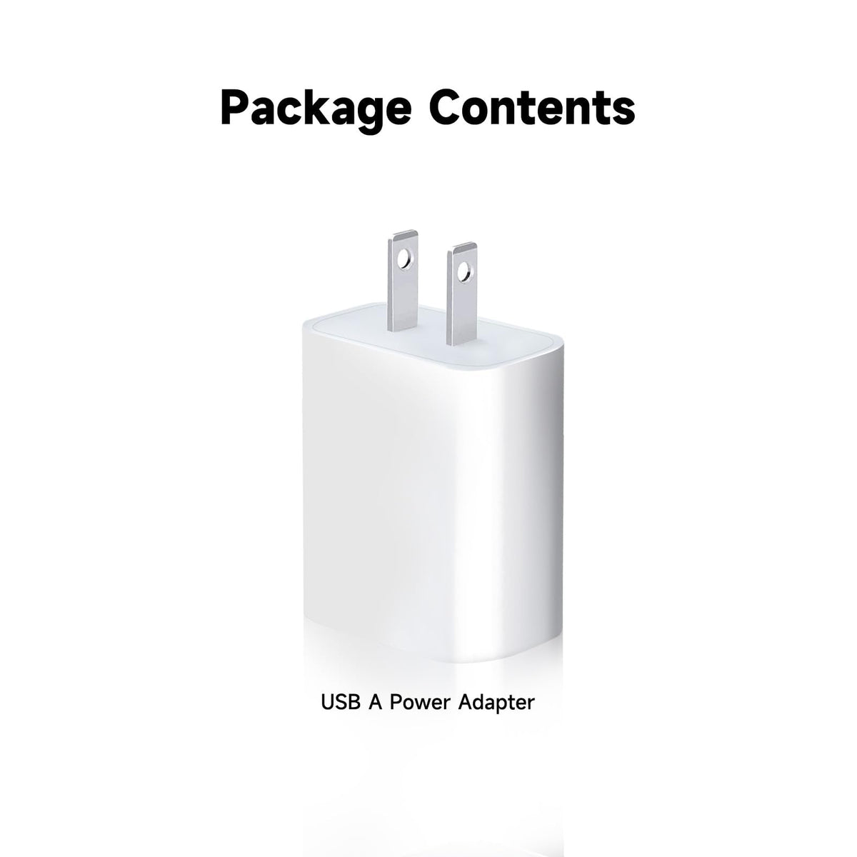 USB Wall Charger 5V 2A 10W Charger Power Adapter, Fast Charging USB Block, Charging Plug Block Cube, Wall Plug for iPhone 17 16 15, iPad