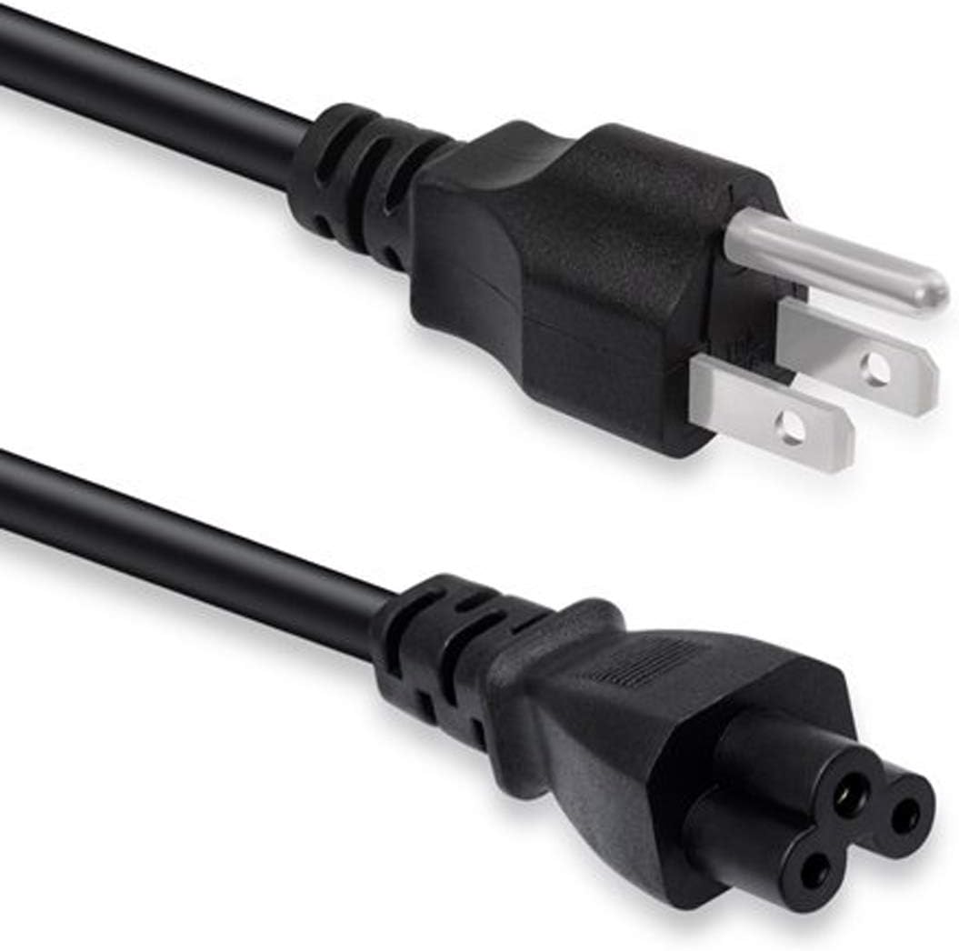 HUYADZ 3 6Ft Prong Power Cord, Universal Power Cable, Fit for Lenovo, HP, Dell, Asus, Acer, LG, Sony