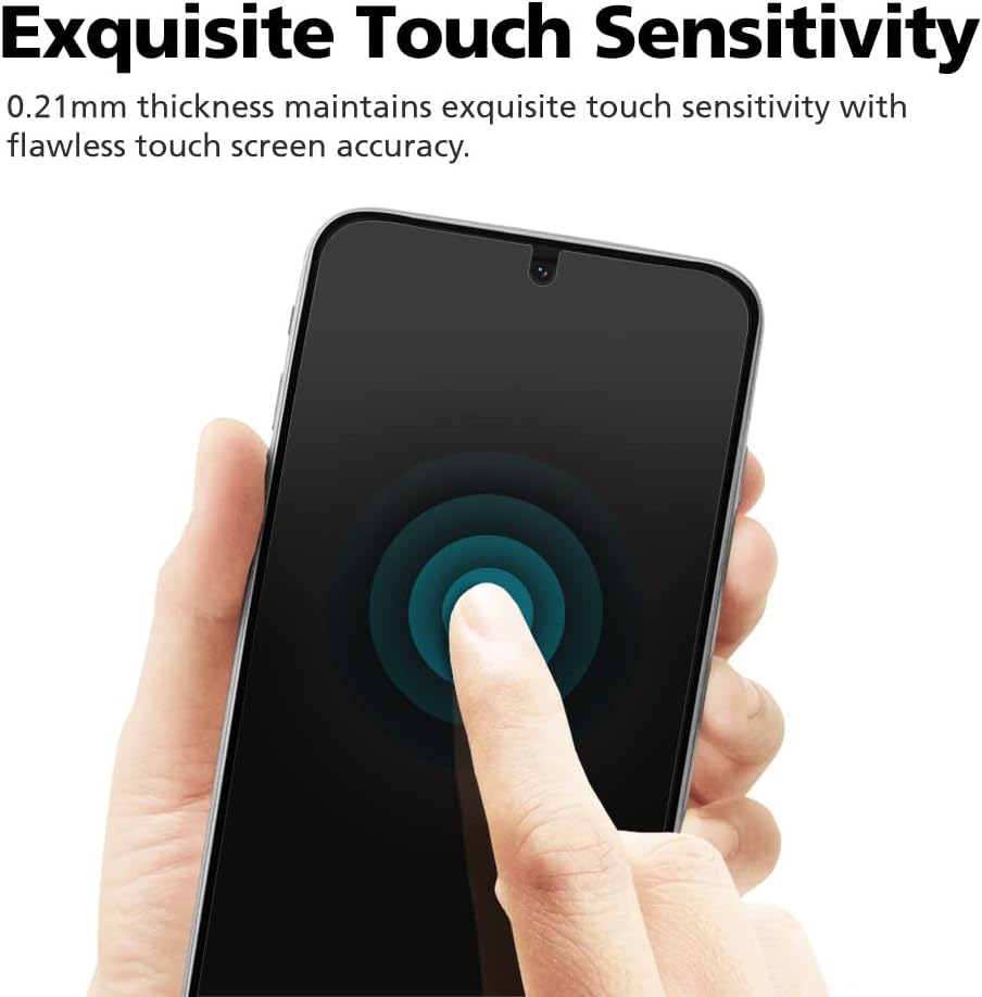 [2+1 Pack] Ultra Thin Glass Screen Protector for Samsung Galaxy Note20, Anti-Scratch, High Sensitivity Touch