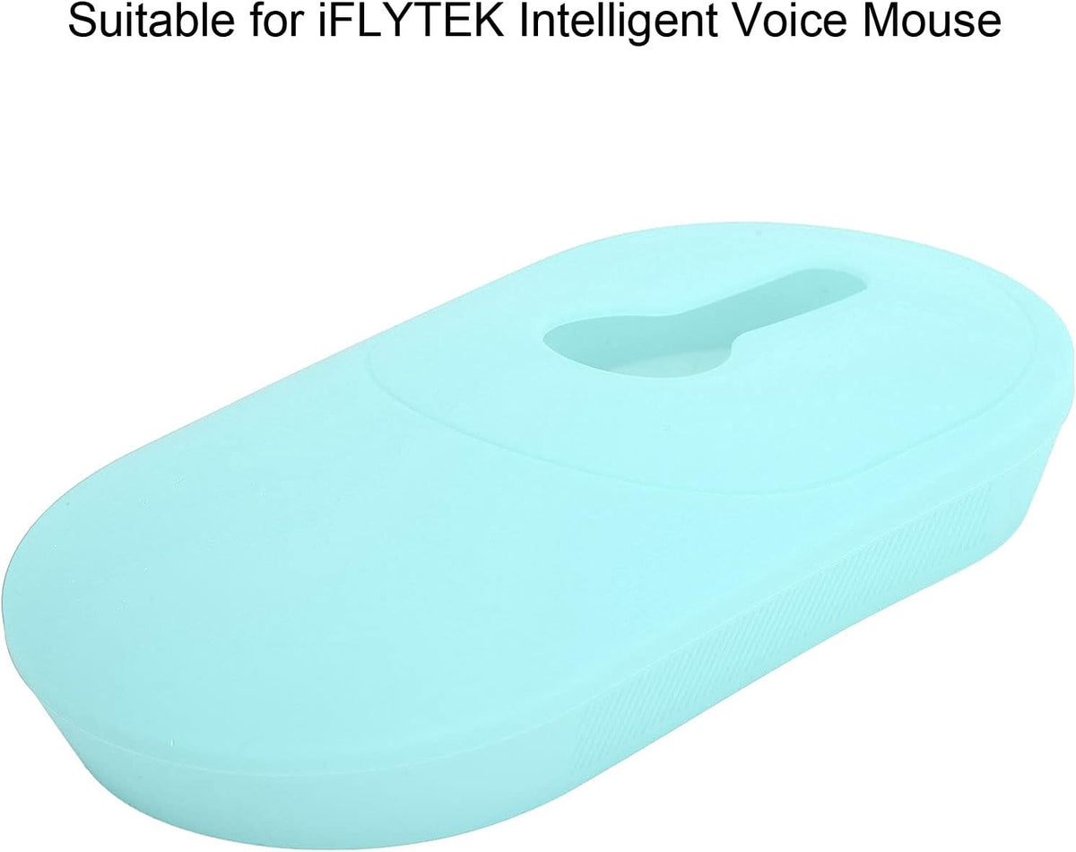 ASHATA Mouse Protective Cover - Silicone Case for iFlytek Intelligent Voice Mouse, Mint Green
