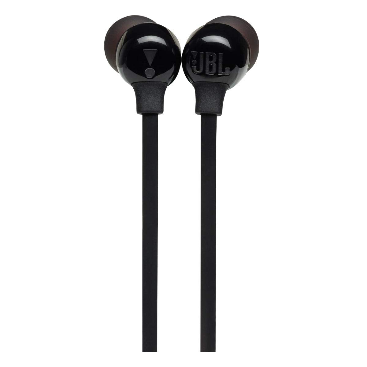JBL Tune 125 - Bluetooth Wireless in-Ear Headphones with 3-Button Mic/Remote and Flat Cable - Black, Small