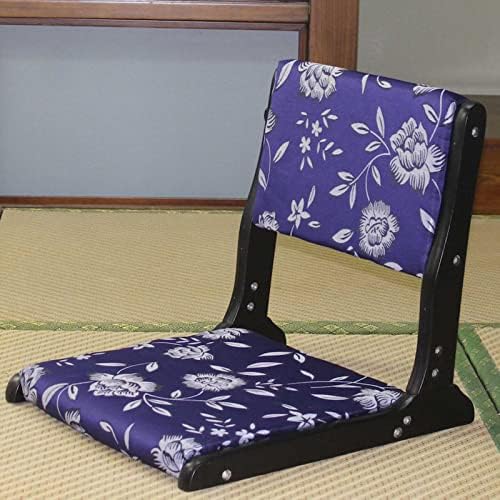 BTZHY Floor Chair Portable Floor Chair Foldable Meditation Floor Chair Living Room Chair Floor Chair Japanese Legless Tatami Chair Sitting Room Meditation Floor Chair