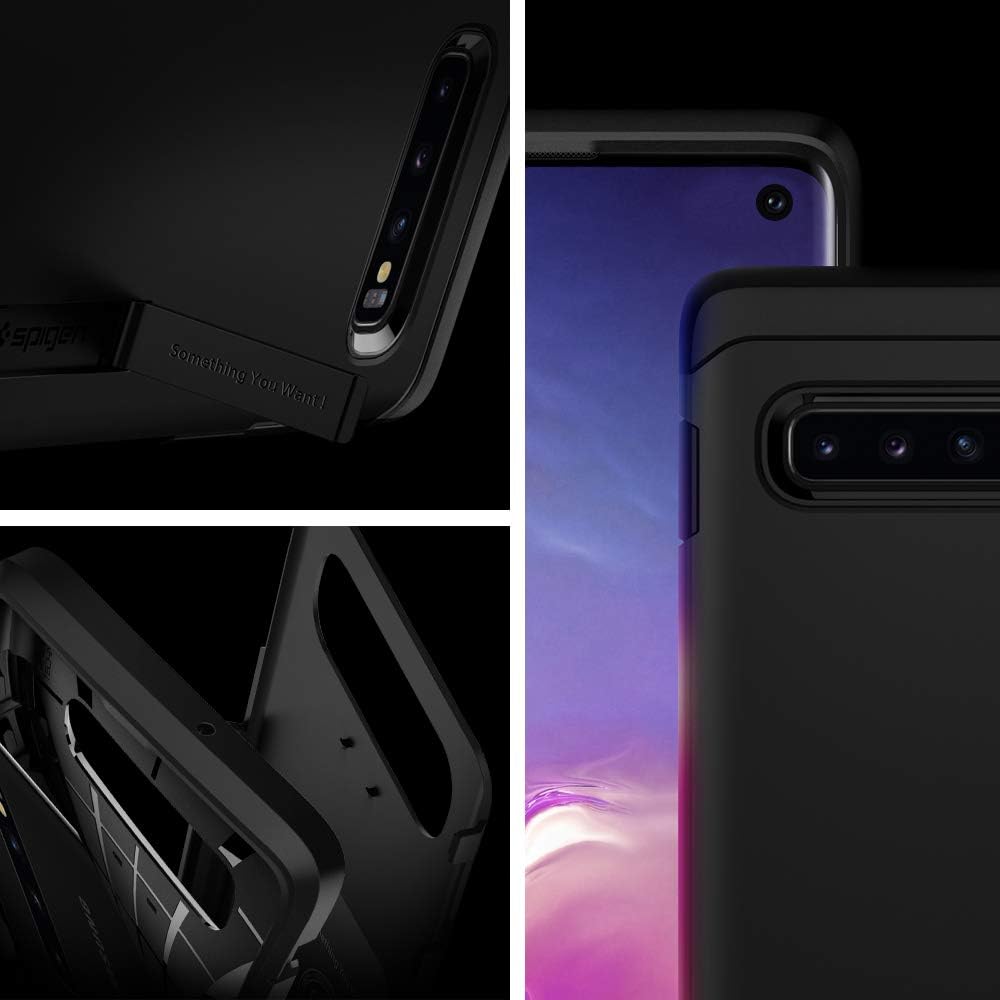 Spigen Tough Armor Case Designed for Samsung Galaxy S10 (2019) - Black