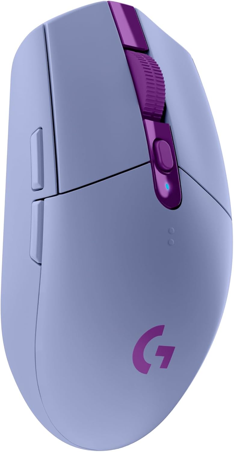 Logitech G305 Lightspeed Wireless Gaming Mouse + G733 Lightspeed Wireless Gaming Headset Bundle - Lilac