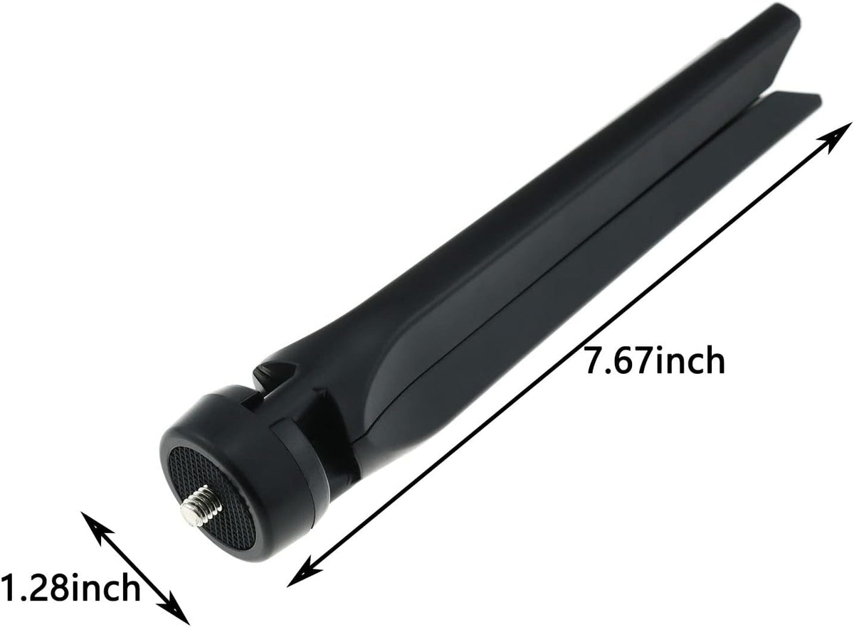 Metal Mini Tripod, Mini Desktop Tripod Selfie Stick, Camera Live Stand with Added Weight Design for Stability