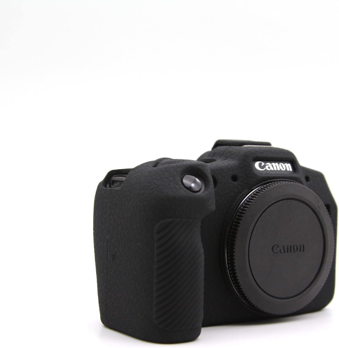 BMAOLLONGB R8 Camera Case, Lightweight Thin Silicone Rubber Cover for Canon Eos R8 (Black)