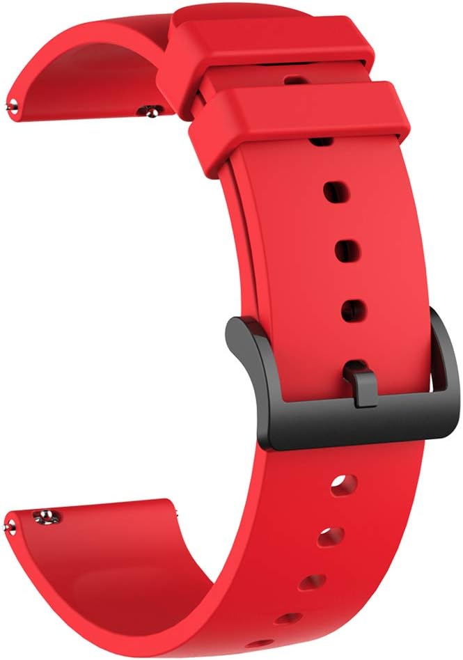 Bands Compatible with Rinsmola Replacement Wristbands, Colourful Silicone Bracelet Quick Release Strap for Smartwatch
