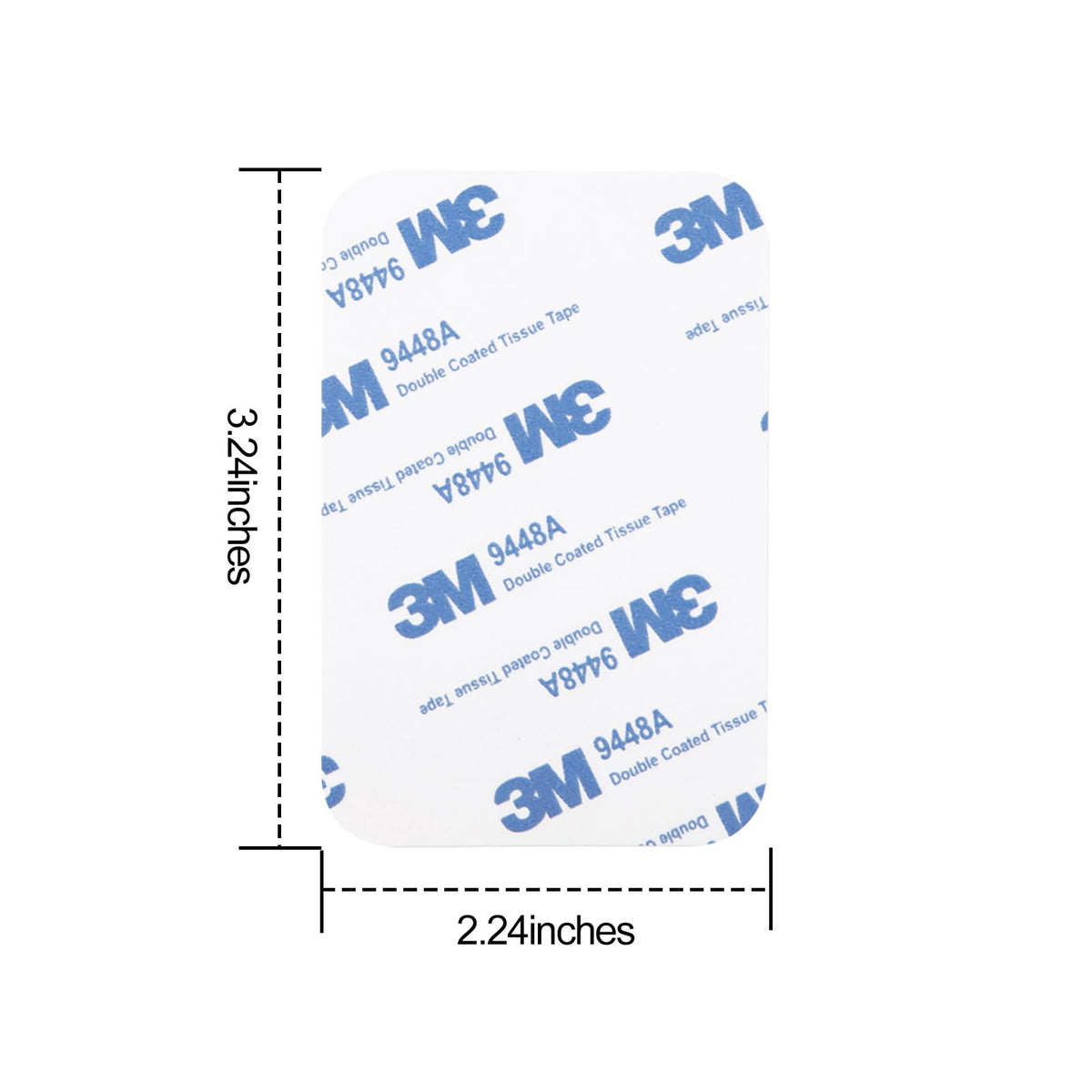 Replacement Adhesive for Suction Grip Compatible with OCTOBUDDY Classic, Double-Sided Stickers (Pack of 5)