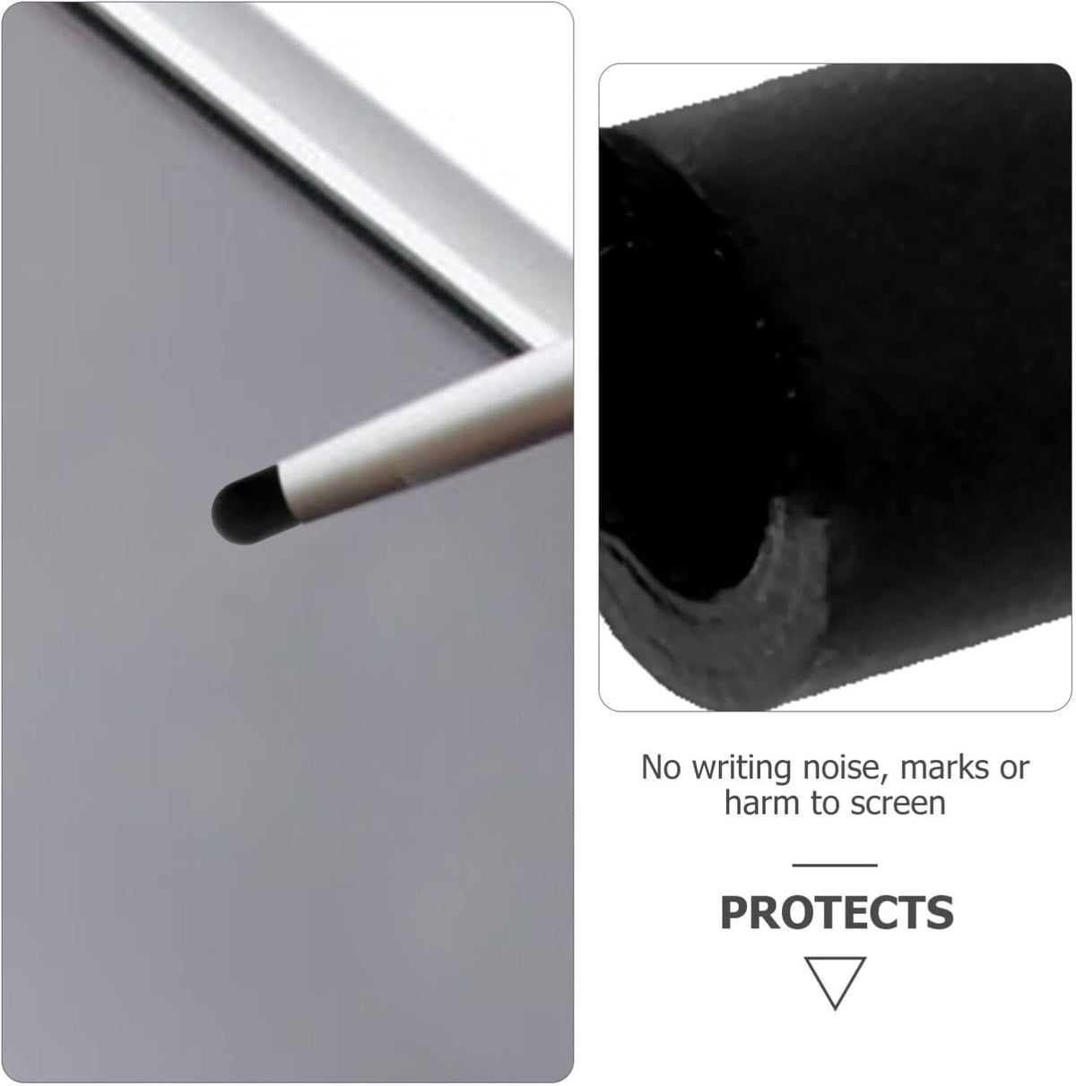 15Pcs Replacement Stylus Tips for No Touch Door Opener Tools - Capacitive Silicone Rubber Stylus Tips
