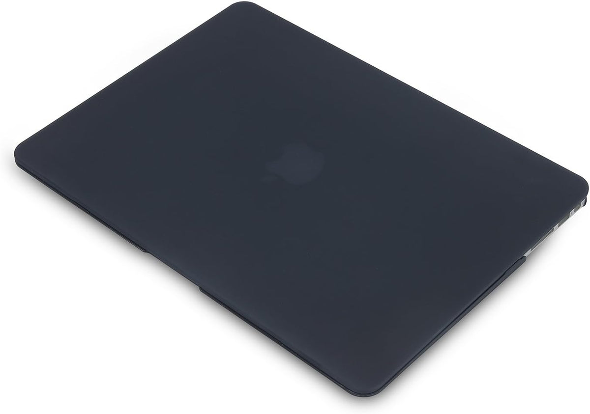 Matt Black Case for MacBook Pro 13 inch M2 M1 A2338 A2289 A2251 A2159 A1989 A1706 2023-2016 Release with Touch ID, 6 in 1 Plastic Hard Shell&Keyboard Cover&Screen Protector&Webcam Cover