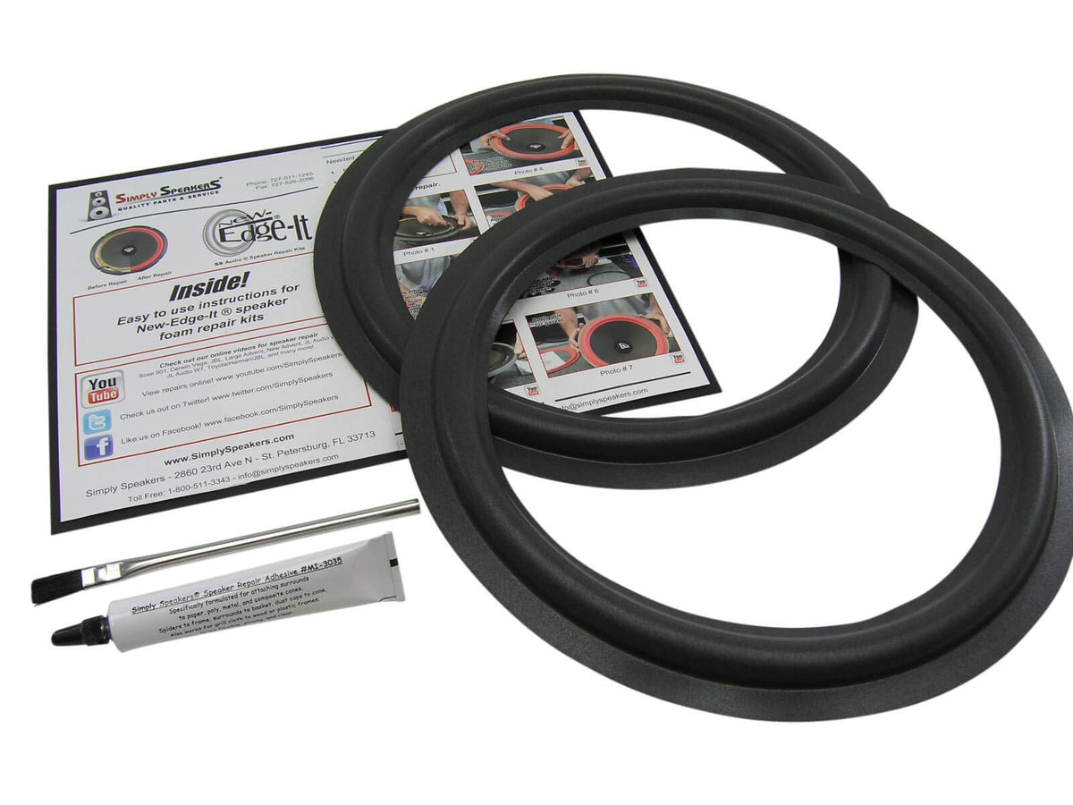 Pioneer HPM-900, DSS-9, 12 Inch Foam Speaker Repair Kit, FSK-12Ji (Pair)