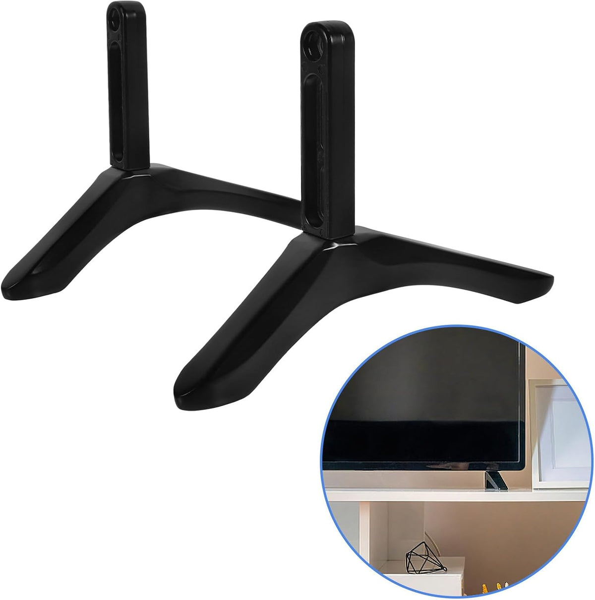 Homoyoyo Universal TV Stand Base - Desktop Holder with Screws