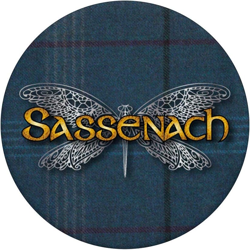 Sassenach Dragonfly Blue PopSockets Swappable PopGrip