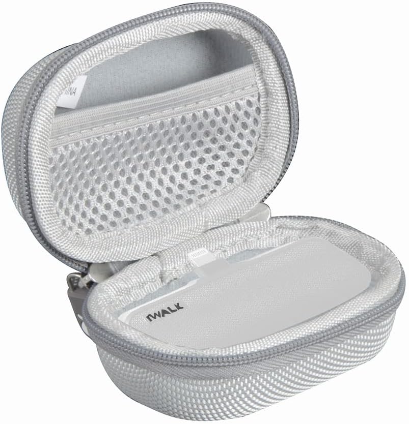 Hermitshell Hard Travel Case for iWALK 3350mAh / 4500mAh Ultra-Compact Power Bank (Only Case) (Grey)