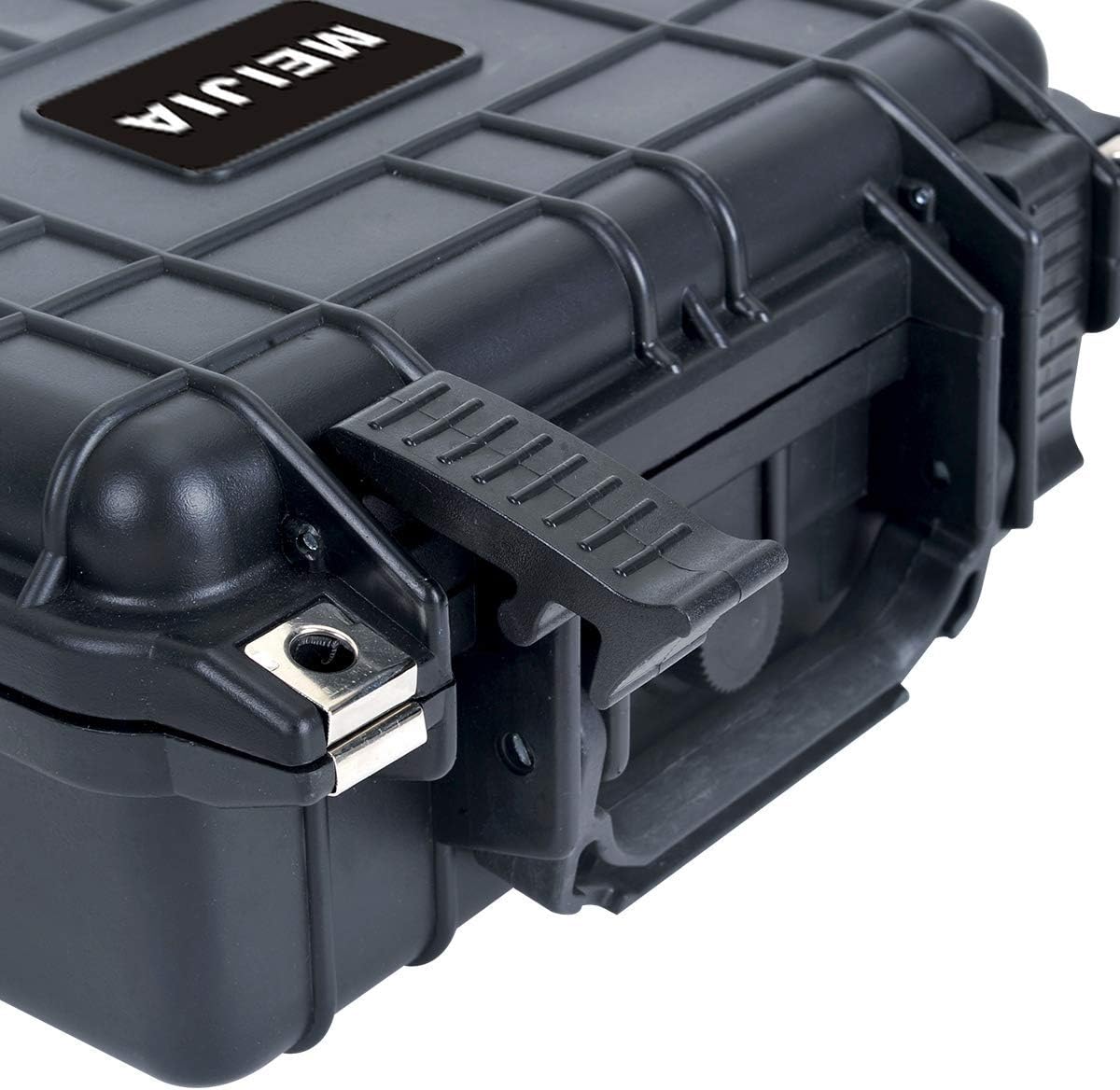 MEIJIA Portable All Weather IP67 Waterproof Protective Case, Hard Camera Case with Customizable Foam, Fit for Drones,
