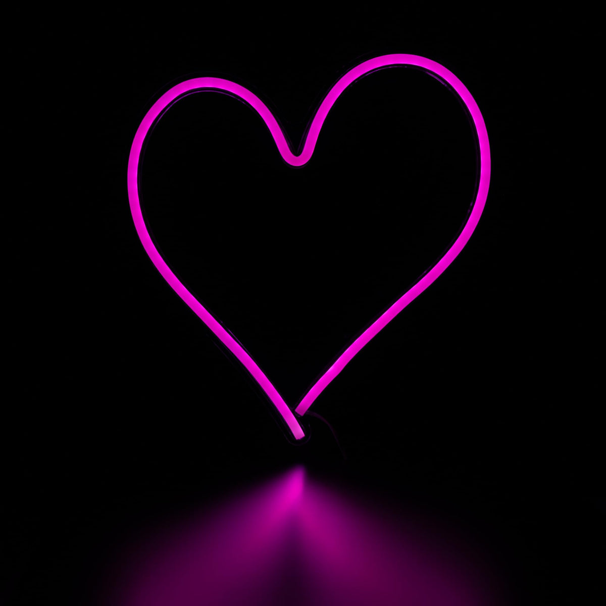 Northlight LED Heart Neon Lighted Wall Art - 13.5" - Pink