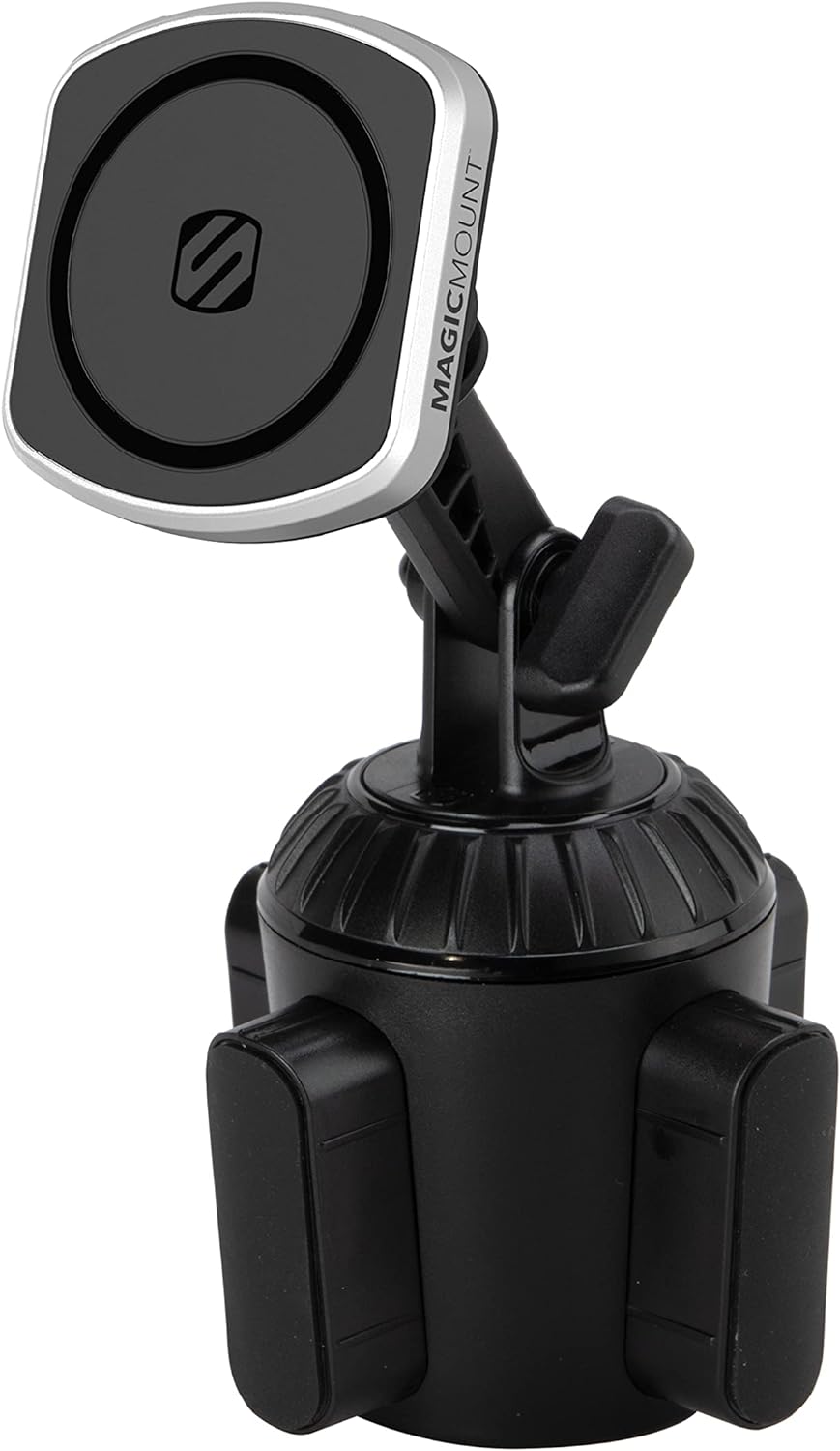 Scosche MP2CUPM-SP MagicMount Pro2 Cup Holder Magnetic Cell Phone Holder Car Mount Kit, Compatible with MagSafe