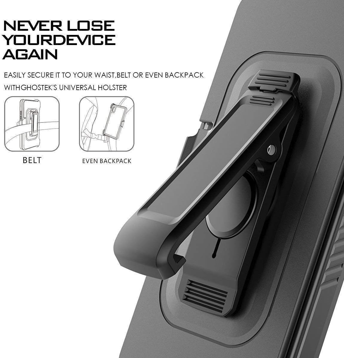 Defender Case for Samsung Galaxy Note 9, Heavy Duty Drop Protection, Tough Rugged TPU Hybrid Hard Shell Case (Aqua)