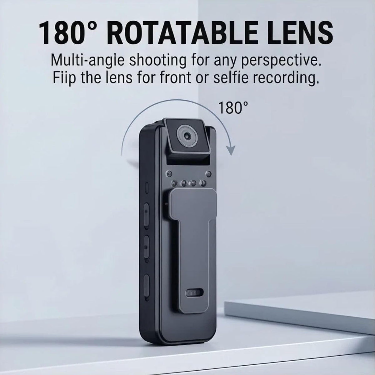 Generic (1) HD Body Worn Camera, High Definition Portable Camcorder, Wearable Night Vision Video Recorder, Loop