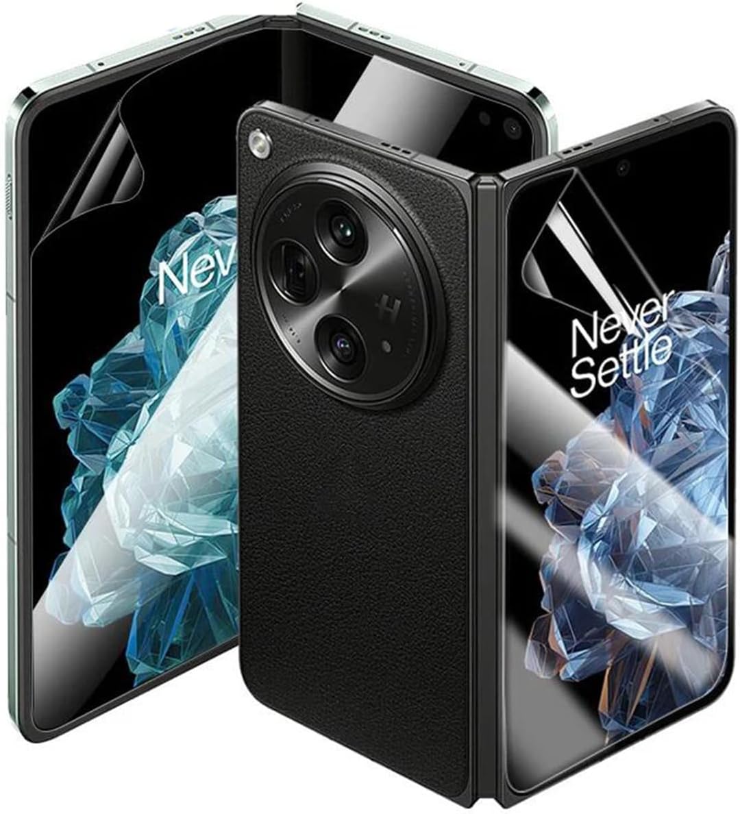 OnePlus Open Hydrogel Film Screen Protector - Flexible TPU, HD Clear, High Sensitivity, Fingerprint Support [Not Glass]