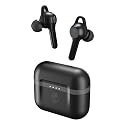 Skullcandy Indy Evo in-Ear Wireless Earbuds, 30 Hr Battery, Microphone, Works with iPhone Android and Bluetooth Devices - Black