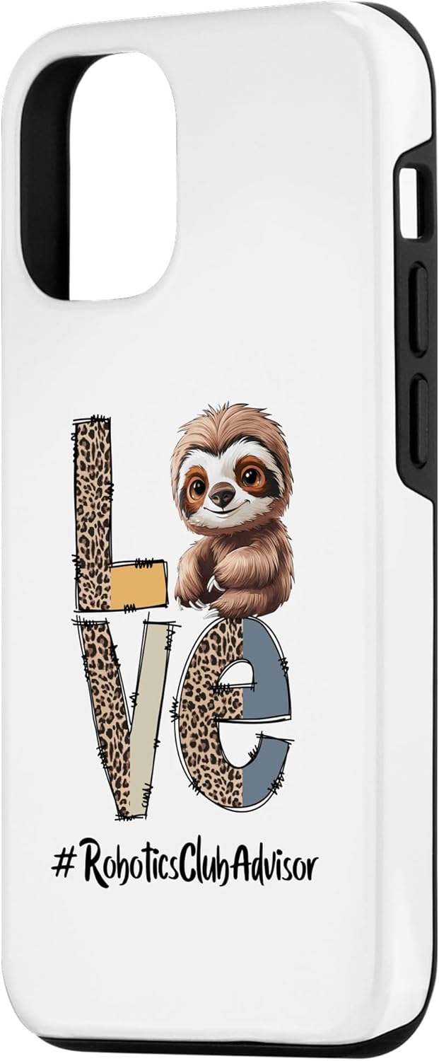 Back To School Squad Case for iPhone 13 Pro - Sloth Robotics Club Advisor Teacher