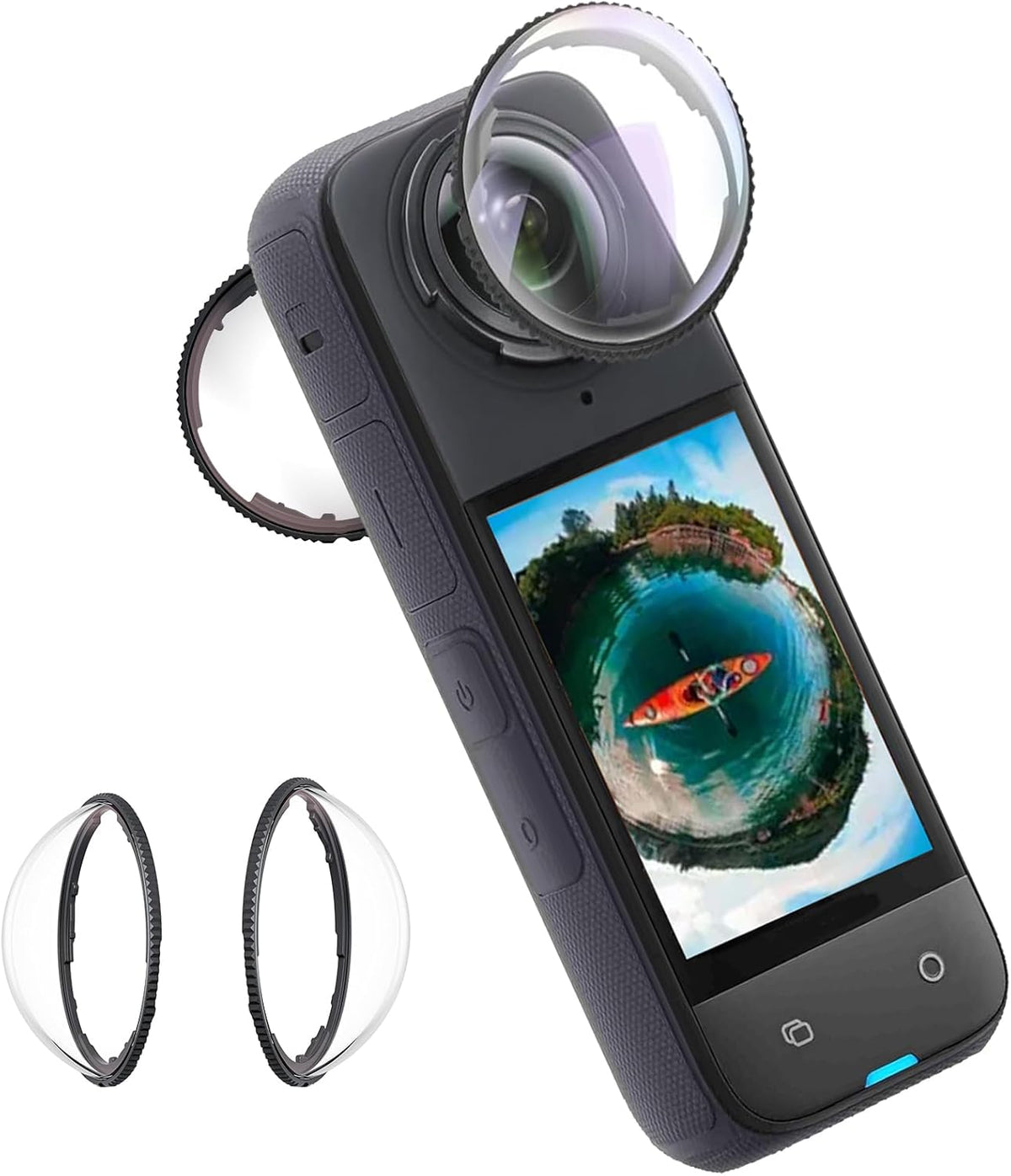 Insta360 X4, 10H Premium Lens Guards for Upgraded Optical Performance Scratch-resistant Higher Transparency Tempered