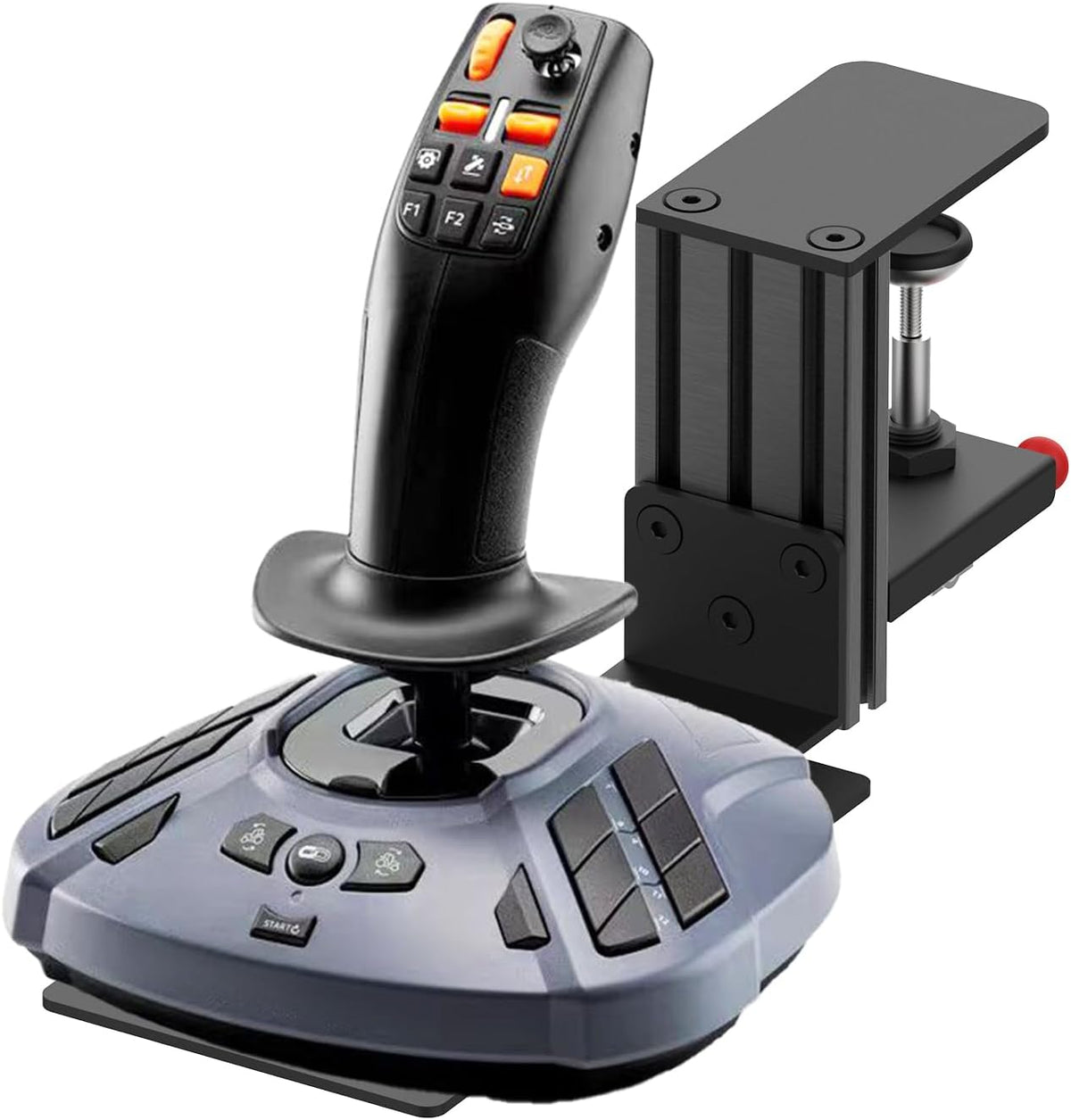 Desk Mount for SimTask Farmstick,WINWING URSA Minor Airline,URSA Minor Space Joystick,Compatible with Logitech G Extreme 3D Pro,Turtle Beach VelocityOne Flightstick,Thrustmaster T.Flight HOTAS One