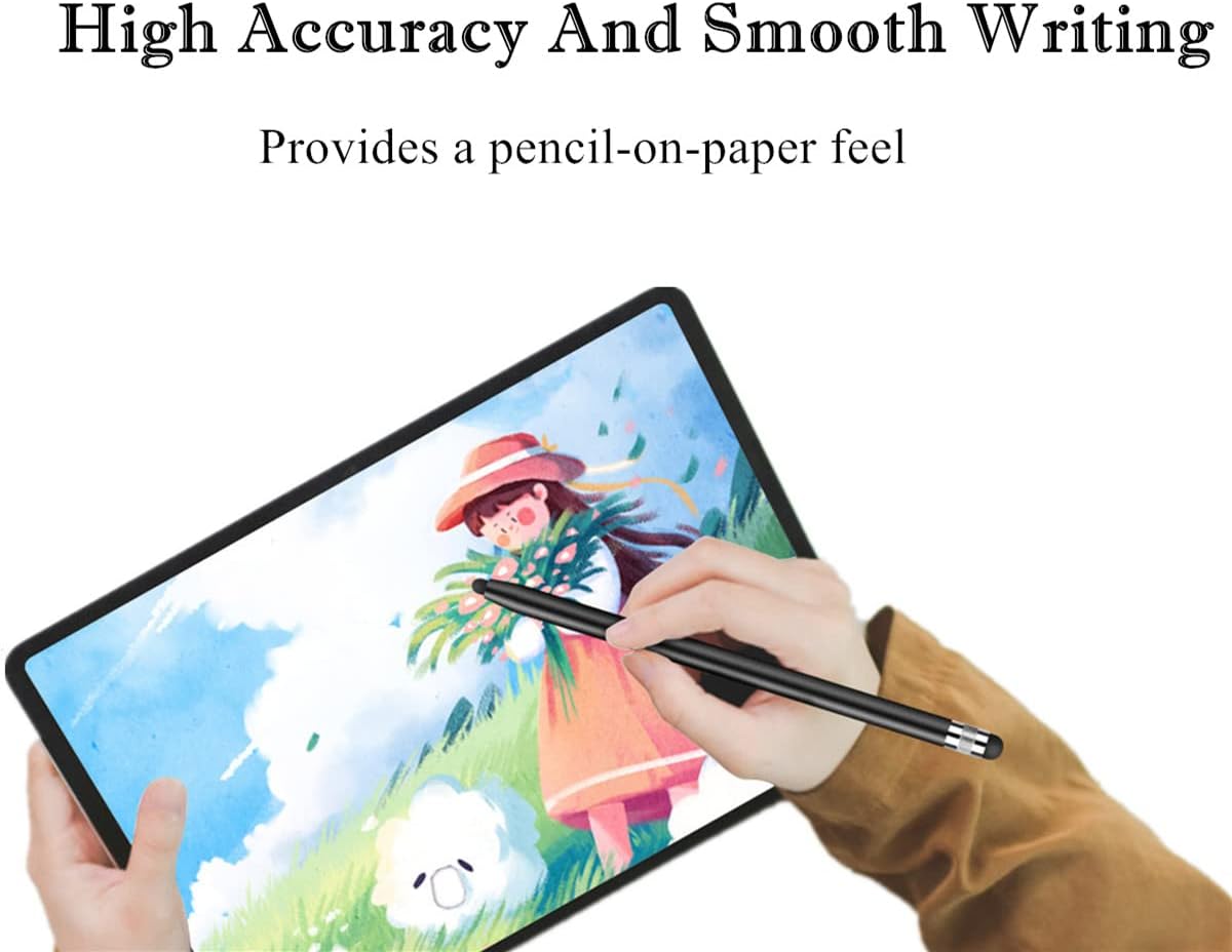 4-Pack Stylus Pens for Touch Screens, Sensitivity & Precision for iPhone/iPad/Samsung Galaxy/Tablets + 8 Replaceable
