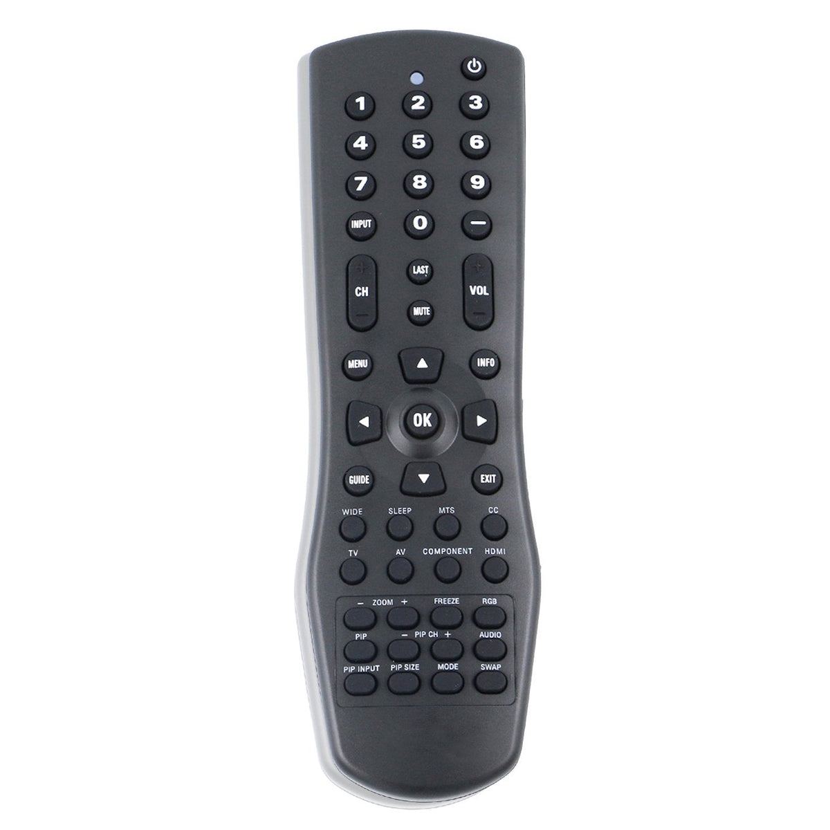 New VR1 Remote Control Replacement for Vizio TV VA22LFHDTV10T VA260E VA26L VA26LF VA26LFHDTV10T VA26LHDTV10T VA42L VS420LFHDTV10A VS42L VS42LF