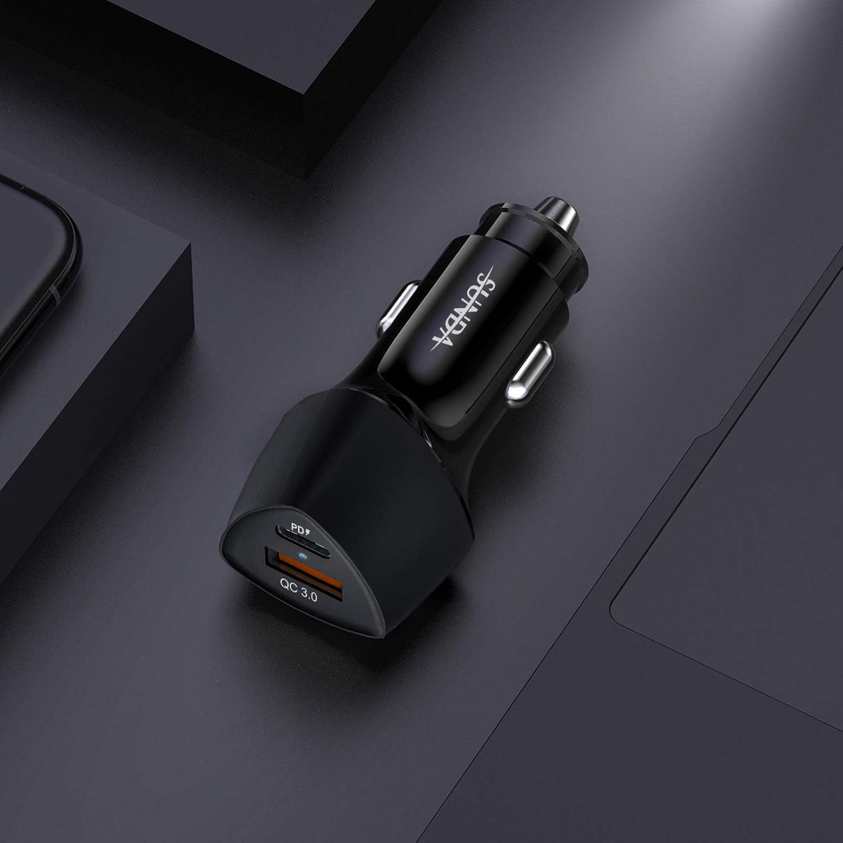 (10pack) SUNDA USB C Fast Car Charger 51W, Dual Ports PD/PPS&QC3.0, Compatible with iPhone 16/15 Pro/14 Mini
