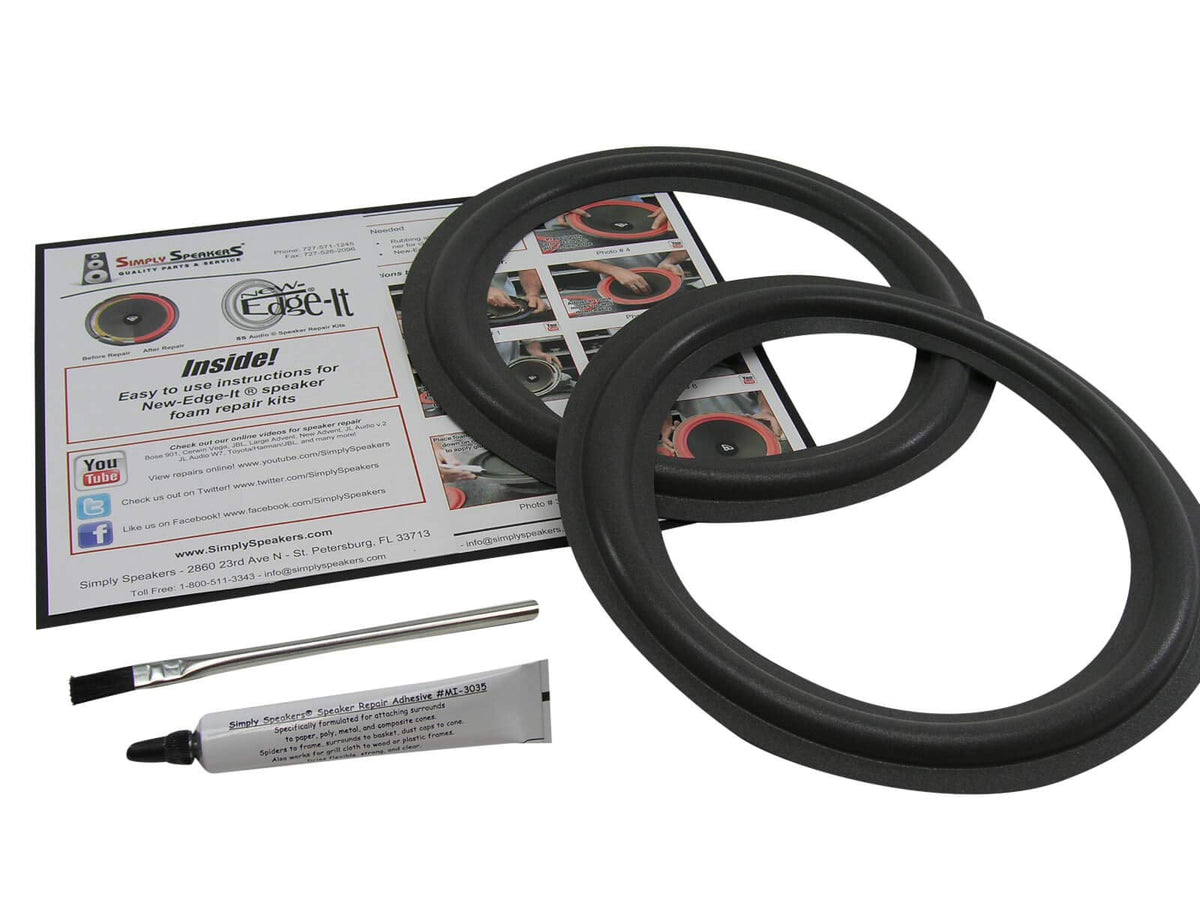 Optimus 10 Inch Foam Speaker Repair Kit FSK-10A (Pair)