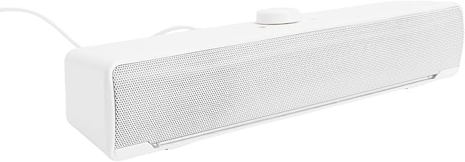Focket Computer Speaker USB Powered PC Speakers Wired 3D Stereo Desktop Speakers with Breathing Lights Dual for Laptops Phones Tablets