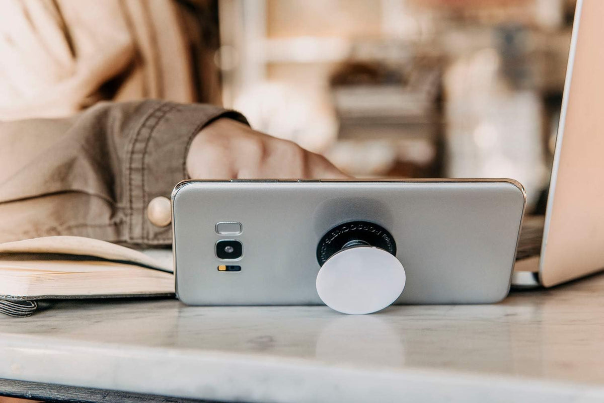 PopSockets Plant-Based Phone Grip with Expanding Kickstand - Eco-Friendly Yin and Yang